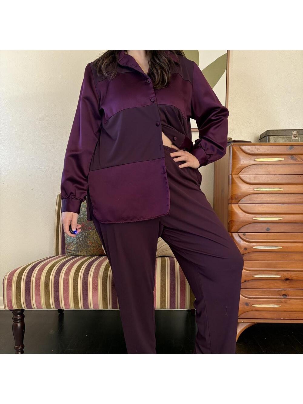 Vintage Two Piece Set Loungewear XL